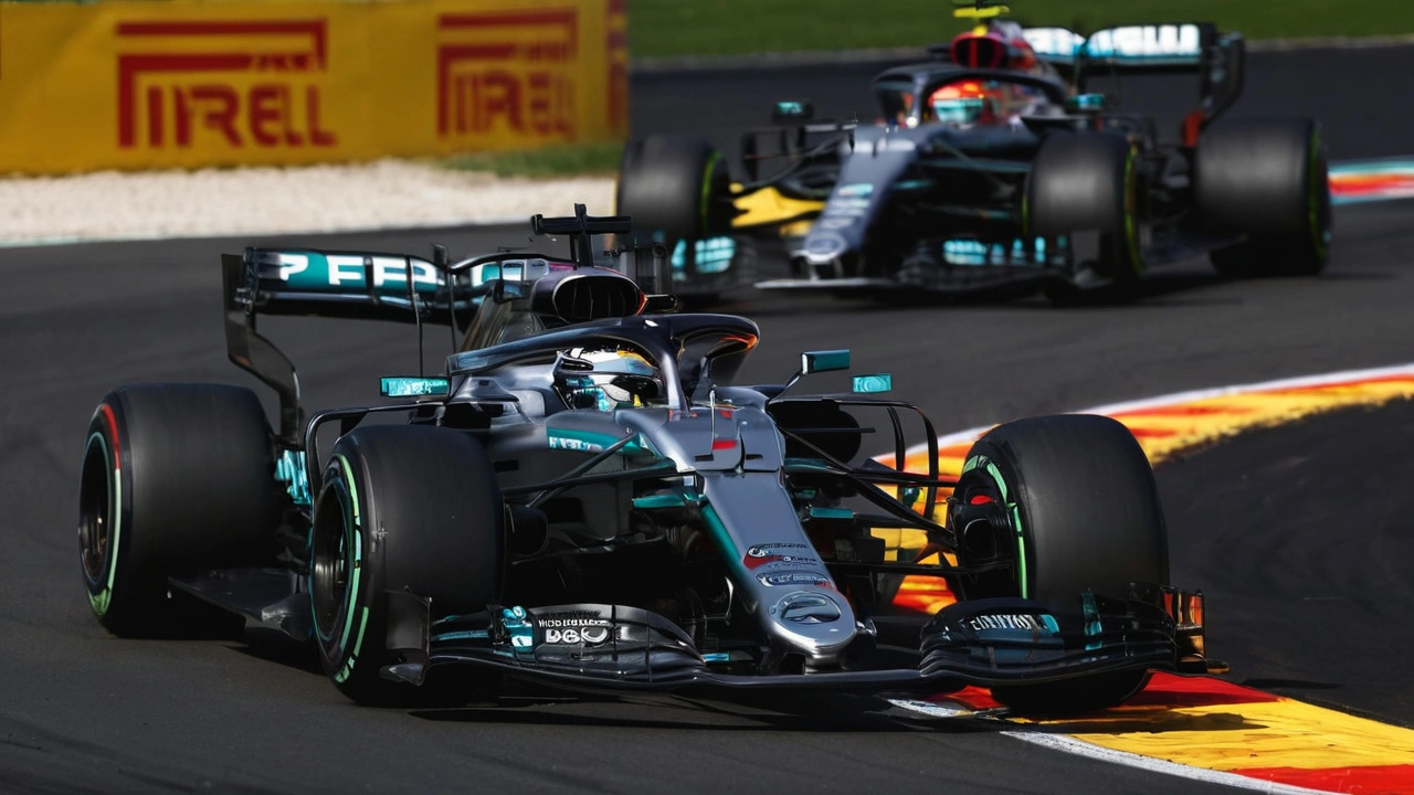 George Russell Clinches Belgian GP in Thrilling Battle with Lewis Hamilton