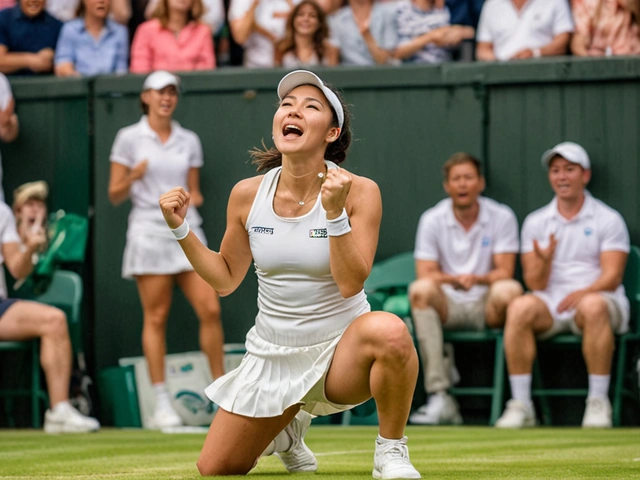 Lulu Sun Takes Commanding Lead over Emma Raducanu in Wimbledon Fourth Round Showdown