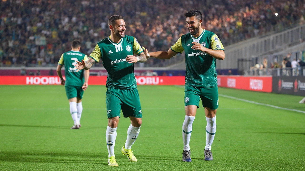 Palmeiras thrash Universitario 4-0 in Lima to seize control of Libertadores tie